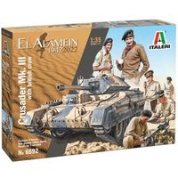 ITALERI 510006592 1:35 Britischer Crusader Mk.III mit Besatzung ITALERI 510006592 1:35 Britischer Crusader Mk.III mit Besatzung von ITALERI