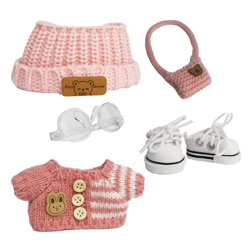 5pcs Pink Cute Doll Clothes 15 17CM Miniature Accessories Set For Clothes Accessories, Compatible with Keychain Outfit Doll Accessories Gifts 5pcs Pink Cute Doll Clothes 15 17CM Miniature Accessories Set For Clothes Accessories, Compatible with Keychain Outfit Doll Accessories Gifts von ITMBET