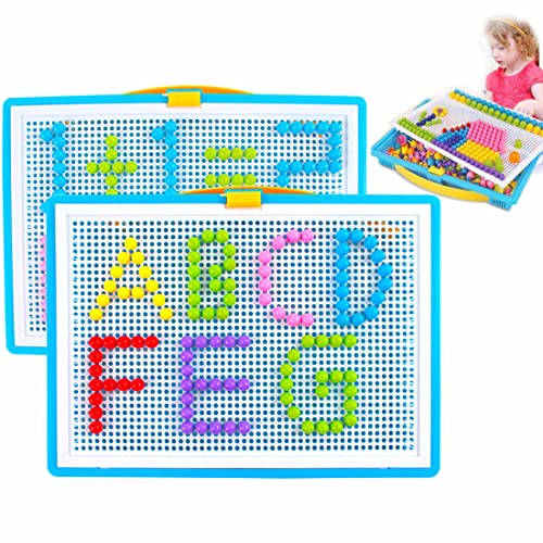 ITODA Steckspielzeug Mosaik Steckspiel Pädagogisches Kinderspielzeug Kreatives Spielzeug Jungen Mädchen Steckmosaik Steckbausteine 295/592/888 Stücke Bausteine Kinder Lernspielzeug für Geschenk 2 Set ITODA Steckspielzeug Mosaik Steckspiel Pädagogisches Kinderspielzeug Kreatives Spielzeug Jungen Mädchen Steckmosaik Steckbausteine 295/592/888 Stücke Bausteine Kinder Lernspielzeug für Geschenk 2 Set von ITODA
