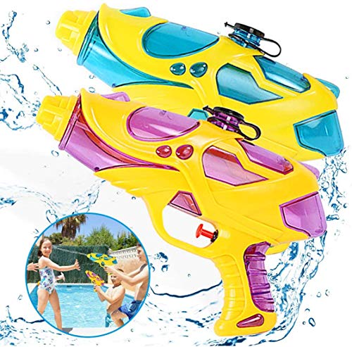 Spielzeug Kinder Wasserpistole Set 360ml Wasser Spritzpistole 2 Stück Spielzeugpistole 5M Reichweite Wasserspielzeug Sommer Kinderspielzeug Mädchen Jungen Wasserspritzpistole für Kinder ab 3 Jahre Spielzeug Kinder Wasserpistole Set 360ml Wasser Spritzpistole 2 Stück Spielzeugpistole 5M Reichweite Wasserspielzeug Sommer Kinderspielzeug Mädchen Jungen Wasserspritzpistole für Kinder ab 3 Jahre von ITODA