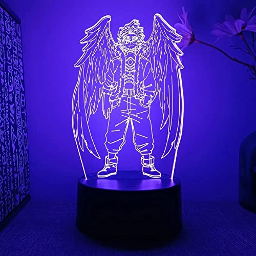 ITOMUN Academia Hawks Anime Figur für Schlafzimmerdekoration Nachtgeschenk Acryl Anime Raumdekoration Geburtstagsgeschenke für Kinder Jungen Mädchen L-125 ITOMUN Academia Hawks Anime Figur für Schlafzimmerdekoration Nachtgeschenk Acryl Anime Raumdekoration Geburtstagsgeschenke für Kinder Jungen Mädchen L-125 von ITOMUN