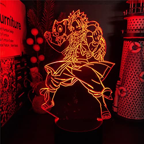 ITOMUN Anime Fairy Tail 3D Etherious Natsu Dragneel für Schlafzimmerdekoration Nachtgeschenk Acryl Anime Raumdekoration Geburtstagsgeschenke für Kinder Jungen Mädchen L-034 ITOMUN Anime Fairy Tail 3D Etherious Natsu Dragneel für Schlafzimmerdekoration Nachtgeschenk Acryl Anime Raumdekoration Geburtstagsgeschenke für Kinder Jungen Mädchen L-034 von ITOMUN