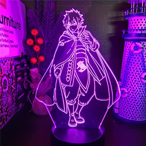 ITOMUN Fairy Tail Jellal Fernandes Anime Figur für Kinder Schlafzimmer Dekor Geburtstagsgeschenk Zimmer Schreibtisch 3D Manga Geburtstagsgeschenk für Jungen Mädchen L-166 von ITOMUN