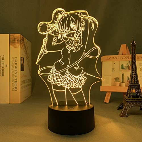 ITOMUN Love Chunibyo Rikka Takanashi Anime Figur für Kinder Schlafzimmer Dekor Geburtstagsgeschenk Zimmer Schreibtisch 3D Manga Geburtstagsgeschenk für Jungen Mädchen L-100 ITOMUN Love Chunibyo Rikka Takanashi Anime Figur für Kinder Schlafzimmer Dekor Geburtstagsgeschenk Zimmer Schreibtisch 3D Manga Geburtstagsgeschenk für Jungen Mädchen L-100 von ITOMUN