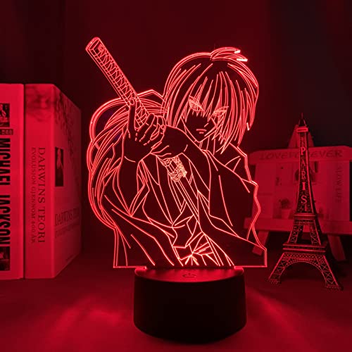 ITOMUN Rurouni Kenshin Himura Figur 3D Anime Hunter X Hunter Spielfigur Cartoon Geschenke für Freunde Spielzimmer Tischdekoration Manga Geschenk Weihnachten Geburtstag Kinder Schlafzimmer L-120 ITOMUN Rurouni Kenshin Himura Figur 3D Anime Hunter X Hunter Spielfigur Cartoon Geschenke für Freunde Spielzimmer Tischdekoration Manga Geschenk Weihnachten Geburtstag Kinder Schlafzimmer L-120 von ITOMUN