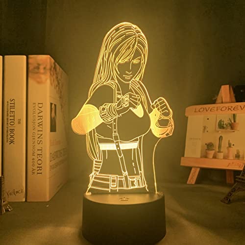 ITOMUN Tifa Lockhart Anime Figur für Kinder Schlafzimmer Dekor Geburtstagsgeschenk Zimmer Schreibtisch 3D Manga Geburtstagsgeschenk für Jungen Mädchen L-030 ITOMUN Tifa Lockhart Anime Figur für Kinder Schlafzimmer Dekor Geburtstagsgeschenk Zimmer Schreibtisch 3D Manga Geburtstagsgeschenk für Jungen Mädchen L-030 von ITOMUN