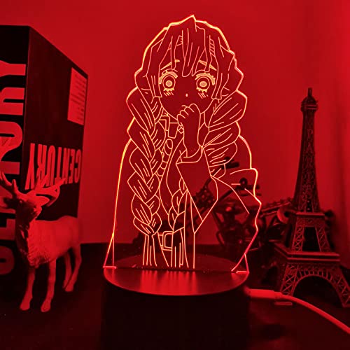 Kimetsu Mitsuri Kanroji Anime Figur für Kinder Schlafzimmer Dekor Geburtstagsgeschenk Zimmer Schreibtisch 3D Manga Geburtstagsgeschenk für Jungen Mädchen L-024 Kimetsu Mitsuri Kanroji Anime Figur für Kinder Schlafzimmer Dekor Geburtstagsgeschenk Zimmer Schreibtisch 3D Manga Geburtstagsgeschenk für Jungen Mädchen L-024 von ITOMUN