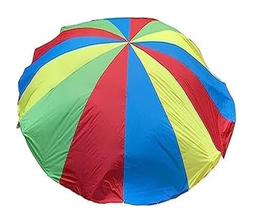 ITTRUH Bunter Spielfallschirm, Teamwork-Spiele for Kinder und Erwachsene, lustige Spiele for den Schulsporttag, 10 m ITTRUH Bunter Spielfallschirm, Teamwork-Spiele for Kinder und Erwachsene, lustige Spiele for den Schulsporttag, 10 m von ITTRUH