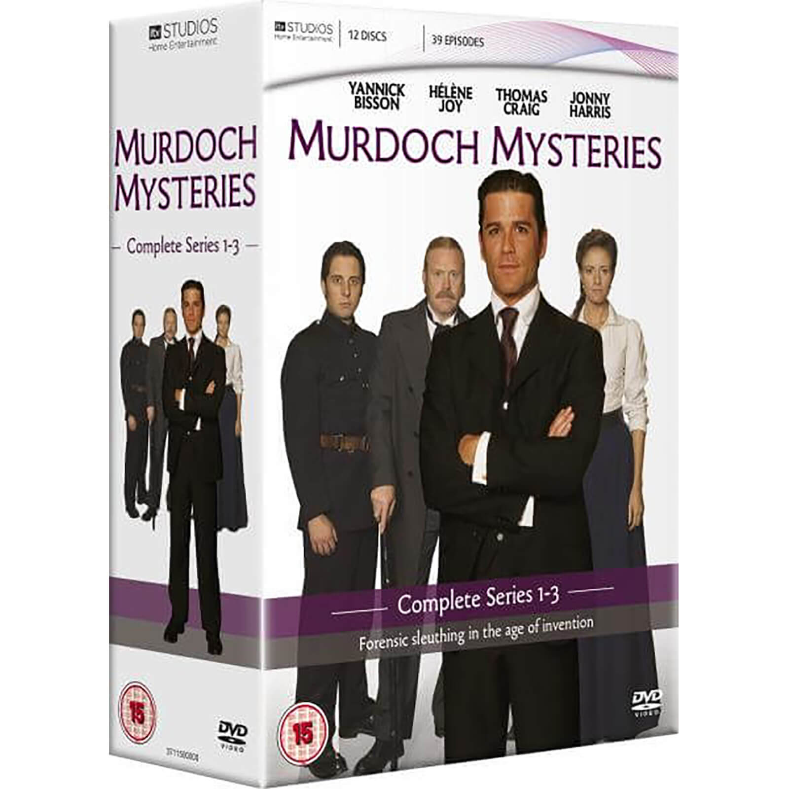 Murdoch Mysteries: Serien 1, 2 & 3 von ITV Home Entertainment