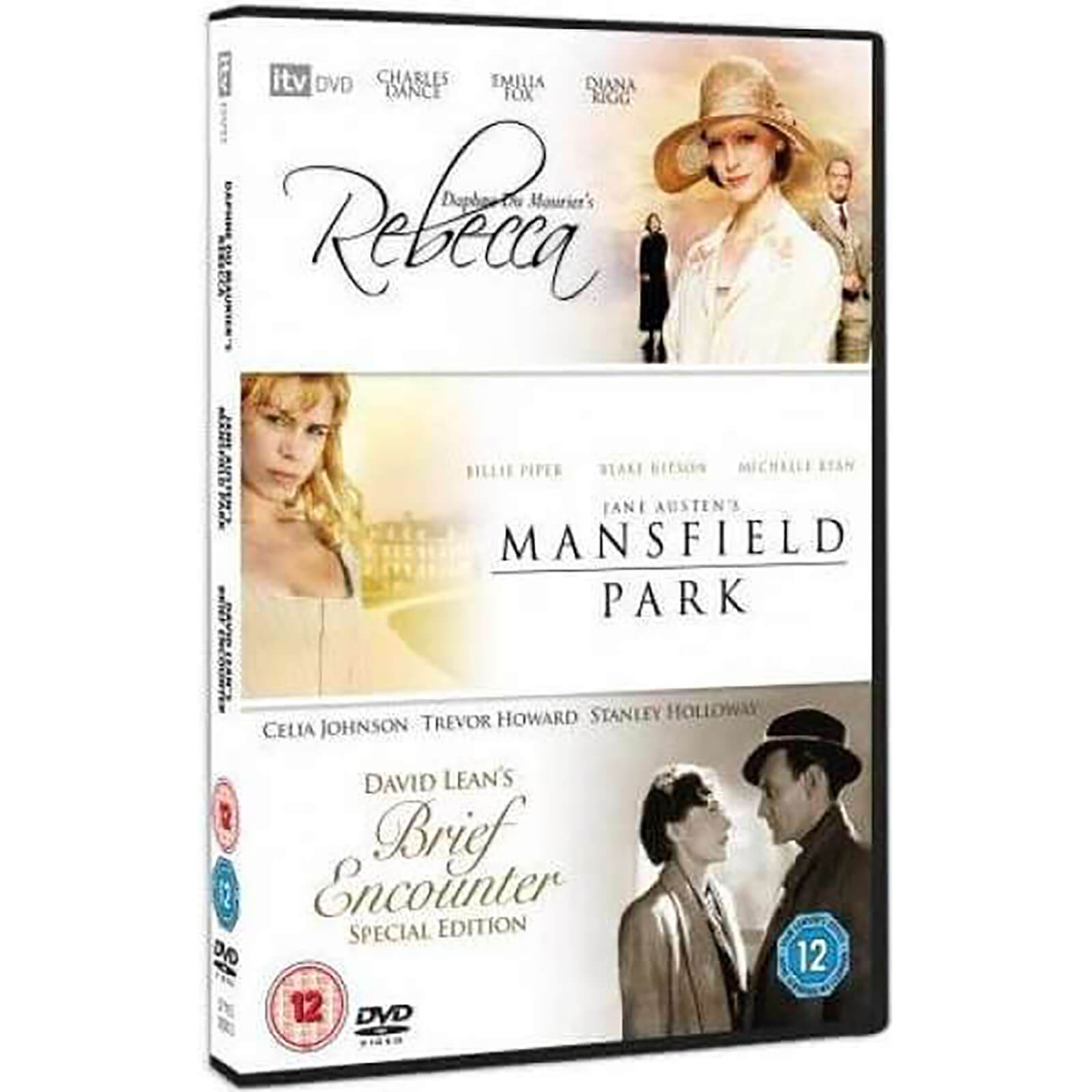 Rebecca/Brief Encounter/Mansfield Park Rebecca/Brief Encounter/Mansfield Park von ITV Home Entertainment