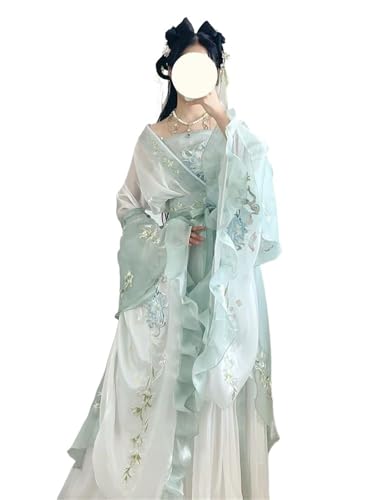 IUERVPS Chinesische Hanfu Kleid Frauen Alte Traditionelle Bestickte Sets(S) von IUERVPS