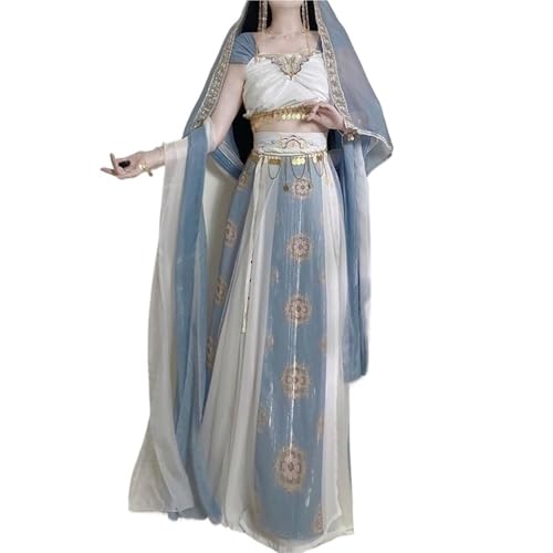 IUERVPS Exotischer Wind fliegender Himmel verbessertes Hanfu-Set for Damen im westlichen Stil(S) von IUERVPS