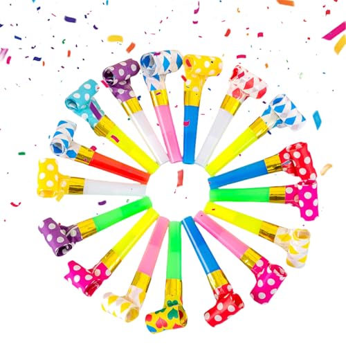 30 Stück Kindergeburtstag Spiele,GeburtstagsfeiertröTe Pfeifen,LuftrüSsel Party ZubehöR Trompete Silvester Scherzartikel FlöTe TröTen Pfeife Krachmacher PartytröTen für Neujahr Spielzeug,Weihnachten 30 Stück Kindergeburtstag Spiele,GeburtstagsfeiertröTe Pfeifen,LuftrüSsel Party ZubehöR Trompete Silvester Scherzartikel FlöTe TröTen Pfeife Krachmacher PartytröTen für Neujahr Spielzeug,Weihnachten von IUHRIE