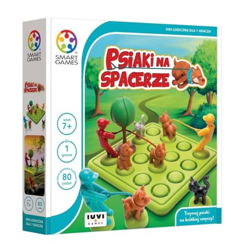 Smart Games – Logikspiel für Kinder ab 7 Jahren – PSY NA Spacerze (PL) | Reisespiel, Taschenspiel | von IUVI Games