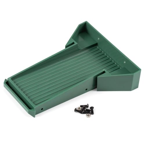 IVLAZLRG 1/10 Crawler Chassis Betrügerbett kompatibel mit Proline Power Wagon Vanquish Phoenix Fordyce Body Abs geformtes Design(Bed Green) von IVLAZLRG