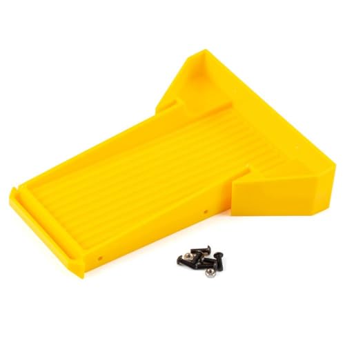 IVLAZLRG 1/10 Crawler Chassis Betrügerbett kompatibel mit Proline Power Wagon Vanquish Phoenix Fordyce Body Abs geformtes Design(Bed Yellow) von IVLAZLRG