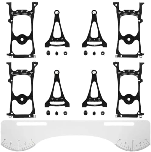 IVLAZLRG 1/10 RC Car Setup Gauge Tool für Federung und Lenkanpassung kompatibler Sturzzehen -Schlupfwinkelanzeige für Renndriding -Tuning IVLAZLRG 1/10 RC Car Setup Gauge Tool für Federung und Lenkanpassung kompatibler Sturzzehen -Schlupfwinkelanzeige für Renndriding -Tuning von IVLAZLRG