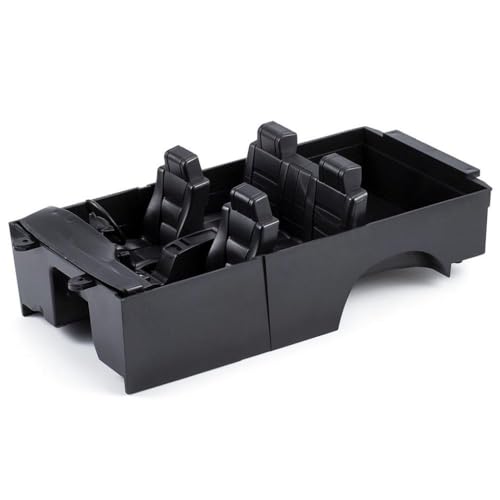 IVLAZLRG 1/10 RC Crawler kompatibel mit Gen8 LC80 Innenkörperhalterung Bullenstange Stoßstange Dachregal Schnorchel Leiter Reifenträgerleuchten(Body Interior) von IVLAZLRG