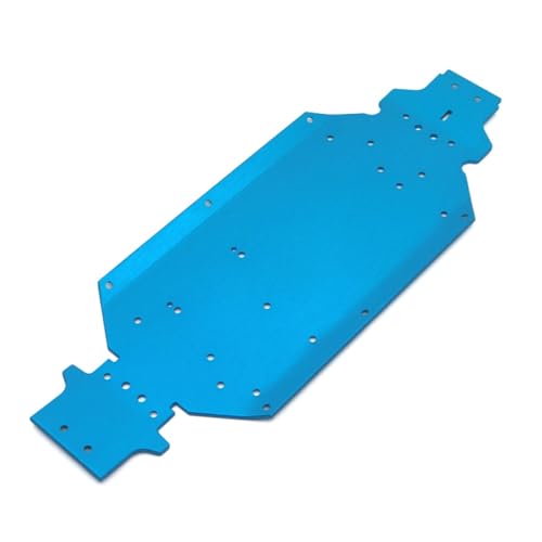 IVLAZLRG 1/14 144010 144001 144002 RC -Auto -Upgrade -Teile Metallbasisplatte kompatibel mit Fernbedienungsautos(Blue) von IVLAZLRG