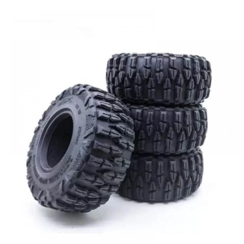 IVLAZLRG 1,9/2,2 -Zoll -Gummireifen für 1:10 RC Rock Crawlers kompatibel mit Bronco D110 90046 CC01 TF2 YK Set von 4(2.2 120x47mm 4pcs) von IVLAZLRG
