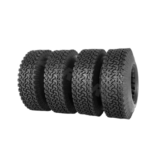IVLAZLRG 1,9-Zoll-Felsenkriegerreifen, die mit 1/10-Skala-Off-Straßenfahrzeugen 90-117 mm Reifen für II- und III-Räder kompatibel sind(TN1005-4PCS) von IVLAZLRG