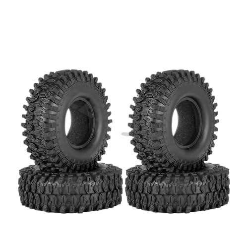 IVLAZLRG 1,9-Zoll-Felsenkriegerreifen, die mit 1/10-Skala-Off-Straßenfahrzeugen 90-117 mm Reifen für II- und III-Räder kompatibel sind(TN1011-4PCS) von IVLAZLRG