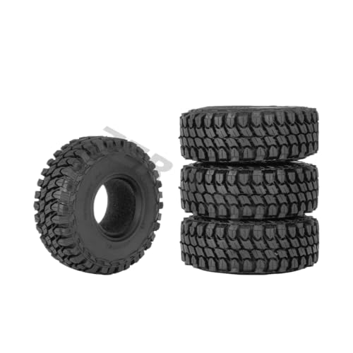 IVLAZLRG 1,9-Zoll-Felsenkriegerreifen, die mit 1/10-Skala-Off-Straßenfahrzeugen 90-117 mm Reifen für II- und III-Räder kompatibel sind(TN1014-4PCS) von IVLAZLRG