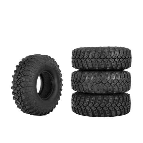 IVLAZLRG 1,9 Zoll RC Rock Crawler-Reifen mit 1/10 Skala D110 II III TRX-6-Fahrzeuge 110-125 mm Größe kompatibel(TN1017-4PCS) von IVLAZLRG