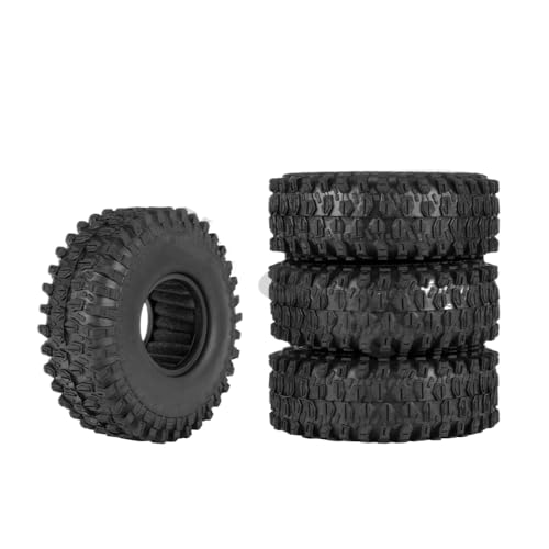 IVLAZLRG 1,9 Zoll RC Rock Crawler-Reifen mit 1/10 Skala D110 II III TRX-6-Fahrzeuge 110-125 mm Größe kompatibel(TN1024-4PCS) von IVLAZLRG