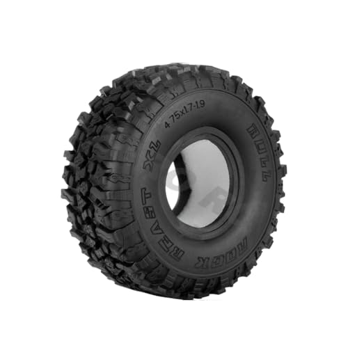 IVLAZLRG 1,9 Zoll RC Rock Crawler-Reifen mit 1/10 Skala D110 II III TRX-6-Fahrzeuge 110-125 mm Größe kompatibel(TN1026-1PC) von IVLAZLRG