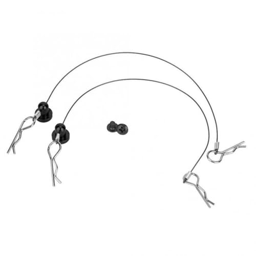IVLAZLRG 160 -mm -Körperschalen -Draht -Clip -Stift mit Schraubenhalterung, kompatibel mit 1/10 RC -Zubehör für Ersatzteile(Green) von IVLAZLRG