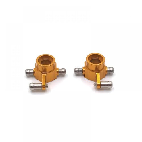 IVLAZLRG 2 PCs Metall -Hecklenkbecher kompatibel mit 284131 K969 K979 K989 K999 P929 P939 1/28 RC -Auto -Upgrade -Teile(Yellow) von IVLAZLRG