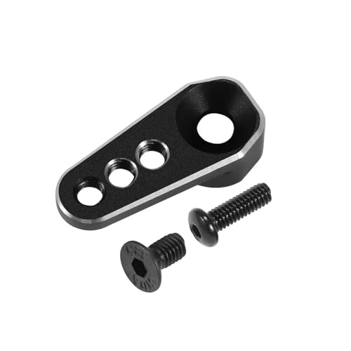 IVLAZLRG 25T Lenkhorn Aluminium Servo Arm kompatibel mit 1/18 RC -Auto Crawler Bronco 2065t Upgrade(Black) von IVLAZLRG
