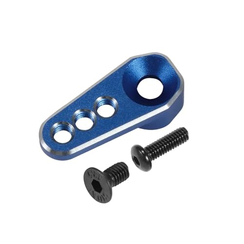 IVLAZLRG 25T Lenkhorn Aluminium Servo Arm kompatibel mit 1/18 RC -Auto Crawler Bronco 2065t Upgrade(Blue) von IVLAZLRG