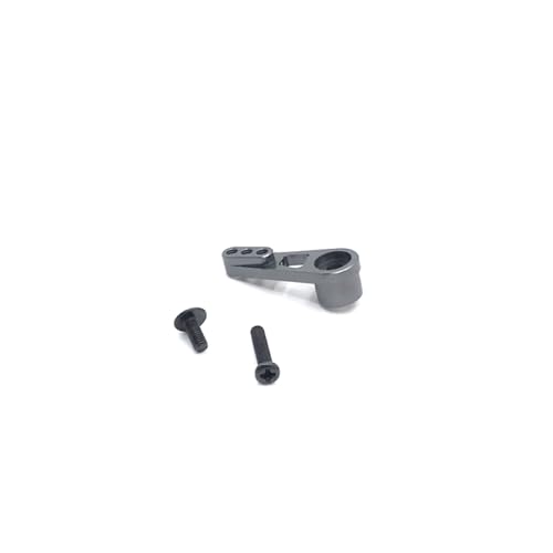 IVLAZLRG 25T Servo Arm Metal Upgrade Teil kompatibel mit C14 C24 B14 B16 B24 B36 MN D91 D96 99S RC -Auto -Modelle Ersatzzubehör für Henglong Feiyu -Style -Tanks und Fahrzeuge(Dark Grey) von IVLAZLRG