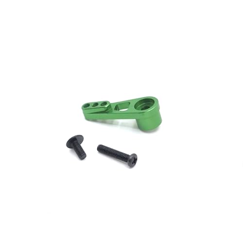 IVLAZLRG 25T Servo Arm Metal Upgrade Teil kompatibel mit C14 C24 B14 B16 B24 B36 MN D91 D96 99S RC -Auto -Modelle Ersatzzubehör für Henglong Feiyu -Style -Tanks und Fahrzeuge(Green) von IVLAZLRG