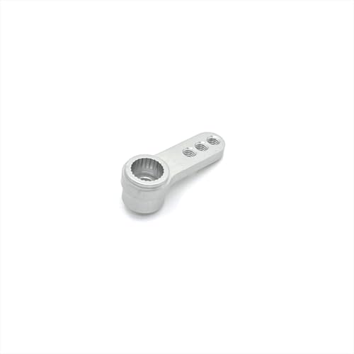 IVLAZLRG 25T Servo Arm kompatibel mit RC -Auto -Upgrade -Metallteilen für 16207 16208 16209 16210 H16 Fernbedienungsauto -Zubehör 1 Stück(Argent) von IVLAZLRG
