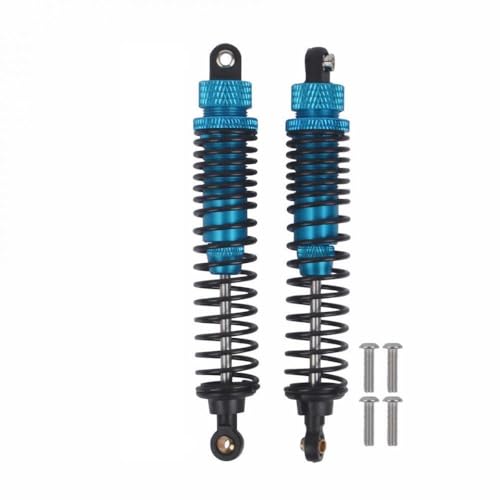 IVLAZLRG 2pcs 75 mm 85 mm 95 mm 105 mm Aluminiumöl gefüllt mit Öldämpfer für 1/10 RC-Crawler-Autos und Offroad-Buggys 1/10 Skala(Blue 105mm 2pcs) von IVLAZLRG