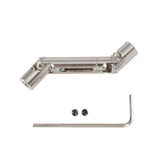 IVLAZLRG 2pcs Metallantriebswellenantriebswelle kompatibel mit Mn Modell 1 12 Mn98 Mn99S 4x4 RC -Autoteile für die zweite Generation Off -Straße Fernbedienung Fahrzeuge(1pcs) von IVLAZLRG