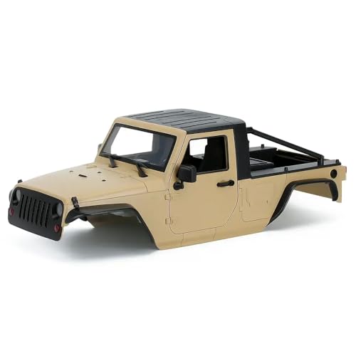 IVLAZLRG 313 -mm -Radstand 12 3 Zoll unangemessener Kunststoff -Kit -Karosserie -Karosserie -Schale mit 1 10 Skala RC Crawler 90046 kompatibel(CSL-CK04-KH) von IVLAZLRG