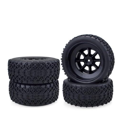 IVLAZLRG 4pcs 1:10 115 mm 110 mm kurzer Kursrad Rand und Reifen, die mit LRP RC -Autos kompatibel sind(10041) von IVLAZLRG