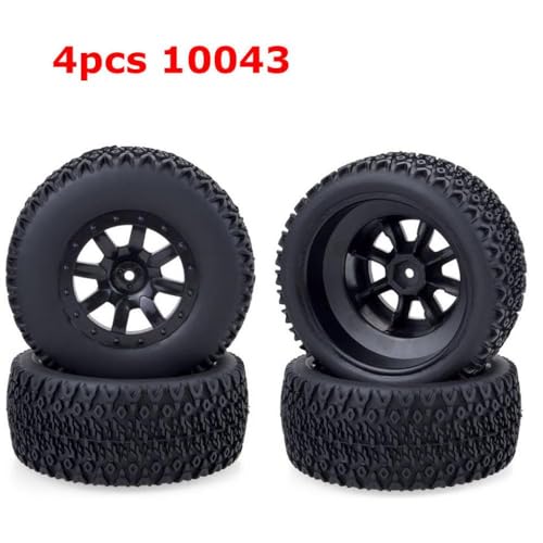 IVLAZLRG 4pcs 1:10 115 mm 110 mm kurzer Kursrad Rand und Reifen, die mit LRP RC -Autos kompatibel sind(10043) von IVLAZLRG
