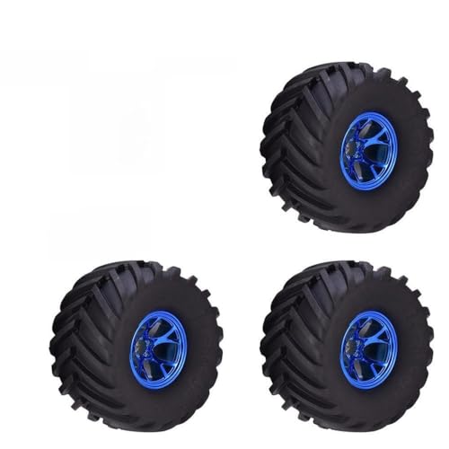 IVLAZLRG 4pcs 12mm Hub kompatibel 1/10 Buggy RC -Autoreifen und Räder für 120 mm 125 mm 130 mm Crawler -Modelle(Type8 135 73mm) von IVLAZLRG