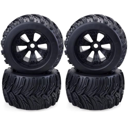 IVLAZLRG 4pcs 17mm Hex Hub Gummi -Schwammreifen für 1/8 -Skala -RC -Autos und Buggys 170 mm 165 mm Räder(A8020) von IVLAZLRG