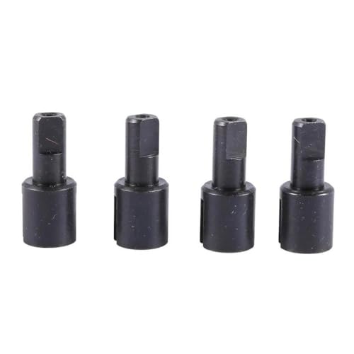 IVLAZLRG 4pcs Metalldifferentialbecher Diff Cup kompatibel mit 144001 144002 144010 124007 124016 124017 124018 124019 RC -Auto -Upgrade -Teile(Black 4pcs) von IVLAZLRG