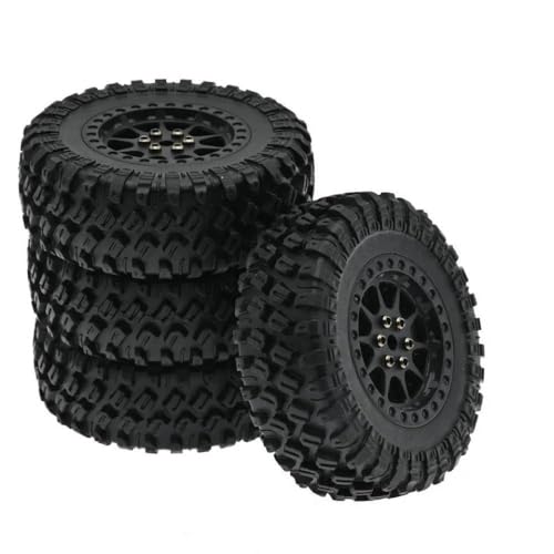 IVLAZLRG 70 -mm -Reifenklemme -Rad kompatibel mit Mn Mn98 Mn99S MN82 C14 C24 C34 B14 B24 RC -Auto -Upgrade Teile Zubehör(Black) von IVLAZLRG
