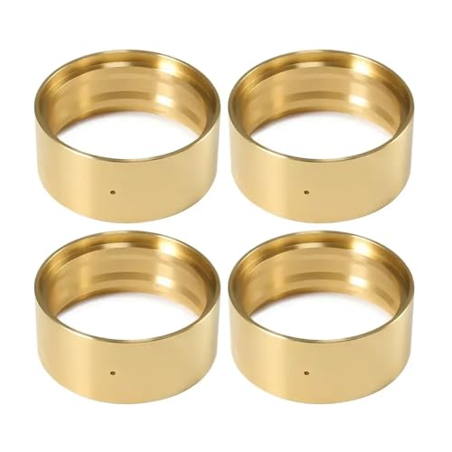 IVLAZLRG 95 g Messing 1,9 -Zoll -Perldlock -Rad -Wadelgewichte Innen Klemme -Ringe kompatibel mit 1/10 RC -Rock -Crawlern und Elementmodellen(4PCS) von IVLAZLRG