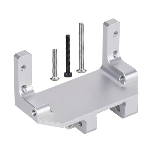 IVLAZLRG AR45P-Portalachse Servo-Halterung für 1/10 Skala RC Crawler Car kompatibel mit 4-Link-Aufhängung Aluminium-Upgrade-Teile(Silver) von IVLAZLRG