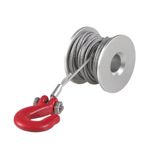 IVLAZLRG Aluminium 25T Servo Winch Wheel Drum kompatibel mit 1/10 RC -Rock -Crawlern und Buggys von IVLAZLRG