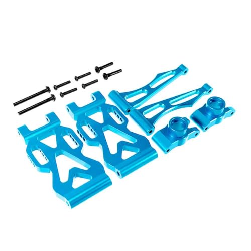 IVLAZLRG Aluminium -Aufhängung Arm Wheel Saats Sitz im Hinterachse Ersatzteil kompatibel mit RC -Automodellen 16101 16102pro 16103 Upgrade Metallzubehör(Bule) von IVLAZLRG